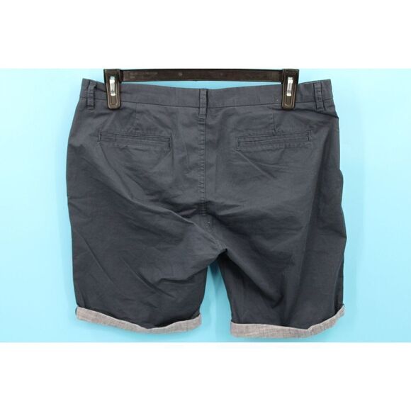 THE SUNSHINE BRAND DENIM CO. NAVY CUFFED CHINO SHORTS MENS SIZE 34 - Picture 6 of 10